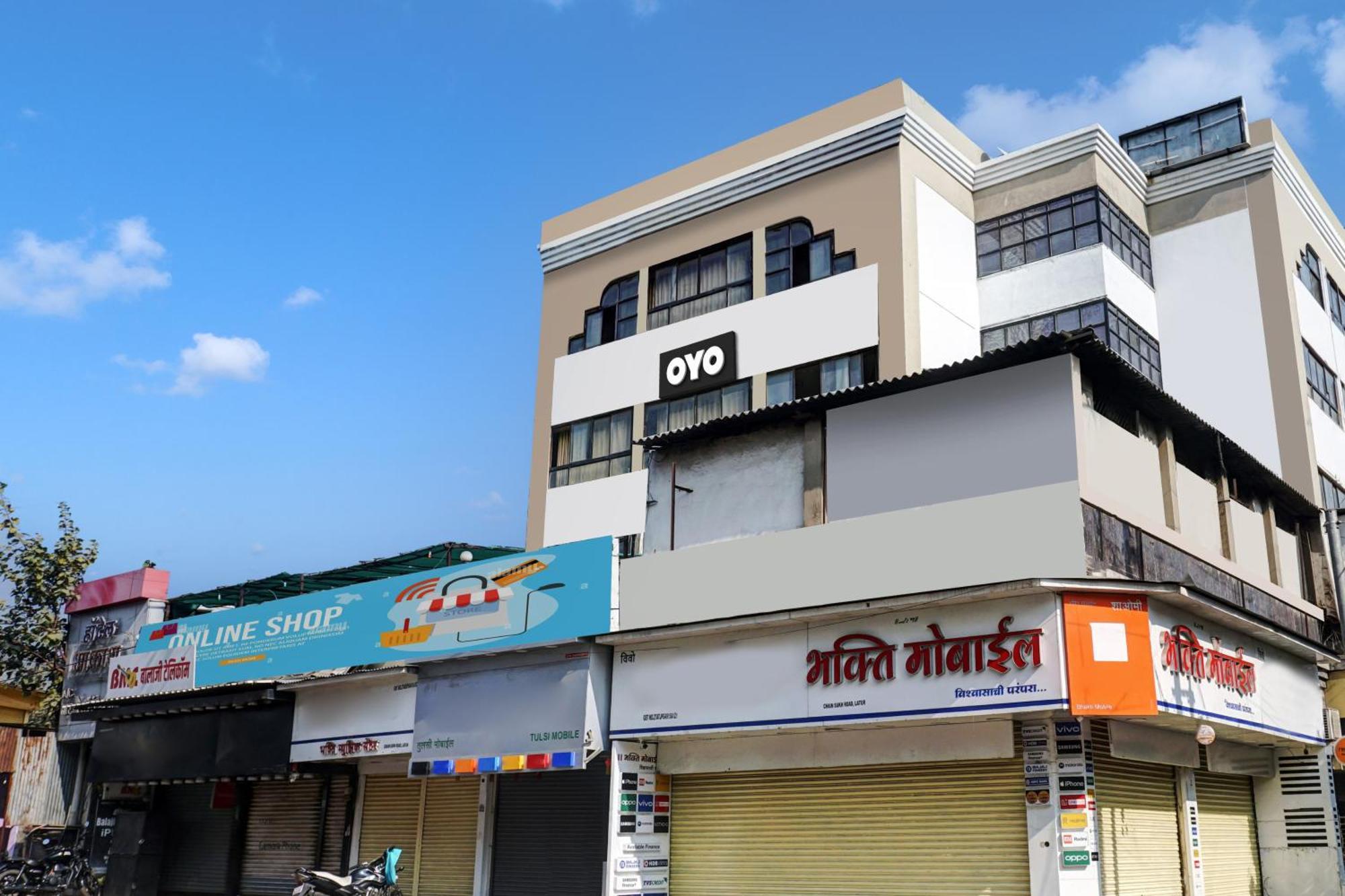 Hotel O Akash Lodge Lātūr Exterior foto